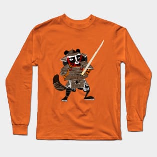 Tanuki Samurai Long Sleeve T-Shirt